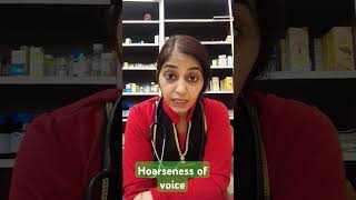 Homoeopathy and hoarseness of voice [upl. by Kirkwood]