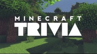 MINECRAFT TRIVIA [upl. by Sairacaz]