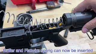 KAK Industry Flatwire Buffer Spring Install Tool [upl. by Asilat]