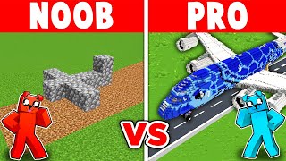 NOOB vs PRO Samoloty w Minecraft ✈️ [upl. by Paxton]