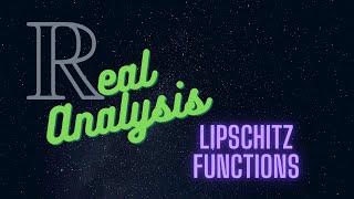 Lipschitz functions [upl. by Hollington]