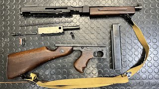 Thompson M1A1  How to Disassemble [upl. by Kent]