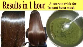 How to dye your hair brown without chemical  Instant Hair Pack ㅣhair color at home [upl. by Adin]