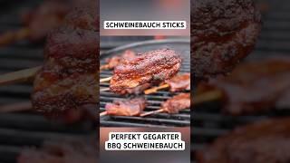 Schweinebauch Sticks  perfekt gegarter BBQ Schweinebauch bbq porkbelly shorts [upl. by Strenta631]