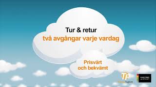 Linjeflyget Torsby  Hagfors  Arlanda [upl. by Nido]