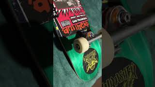 My New Skateboard Setup skateboard skateboarding skateboardsetup skateboarddeck spitfirewheels [upl. by Frederique]