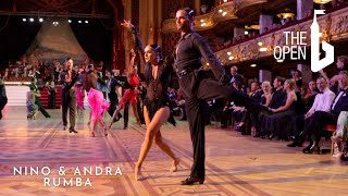 Nino Langella amp Andra Vaidilaite  Rumba  The Open  Blackpool [upl. by Sualokcin880]