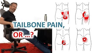 Your Sitting Posture Can Cause Tailbone Pain  Gluteus And Multifidi Muscles [upl. by Neiht]