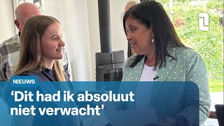 Minister vertelt Loes 16 dat ze is geslaagd  L1 Nieuws [upl. by Kendrah]