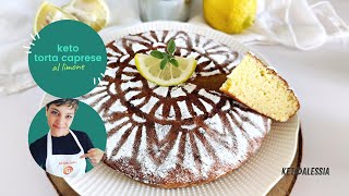 Ricetta Torta Caprese al limone chetogenica [upl. by Waligore]