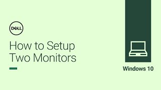 How to Connect Two Monitors to One Computer DELL Official Dell Tech Support [upl. by Chen387]