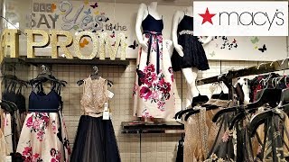 Shop With ME MACYS DRESSES PROM 2018 IDEAS THALIA SODI JEWELRY [upl. by Nelluc836]