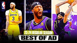 Anthony Davis BEST OF 2324 Regular Season Highlights 😤 [upl. by Gerge]