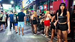 Patong Beach  Nightlife  Walking Street  Thailand [upl. by Ydissak]