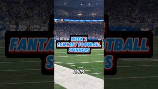 FANTASY 🏈STINKERS nfl fantasyfootball week2 mnf [upl. by Enilamme425]