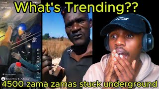 ZAMA ZAMAS  UNDERGROUND  REQUESTING FOOD AND WATER  mines  gold zamazama [upl. by Ethban]