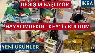 HAYALİMDEKİNİ IKEA’da BULDUM❓DEĞİŞİM BAŞLIYOR⁉️YENİ KOLEKSİYONU İNCELİYORUZ❓GÜNCEL IKEA FİYATLARI🤑 [upl. by Hguh]