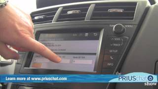 2012 Toyota Prius v Video Demo  Entune Audio System [upl. by Erastus]