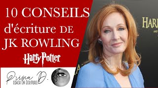 10 conseils décriture de JK rowling harrypotter roman auteur [upl. by Matty]