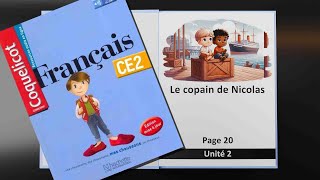 Coquelicot Le copain de Nicolas page 20 صديقي نيكولاس الصفحة [upl. by Anavlys]