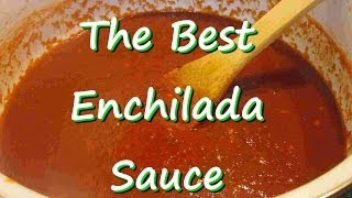 The Best Homemade Mexican Enchilada Sauce  Easy Enchilada Sauce Recipe [upl. by Stutman]