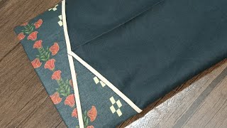 Very easy amp beautiful sleeves design  bazu aur trouser design cutting amp stitching  Effi Designs [upl. by Hodosh]