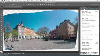 Photoshop Tutorial  Create panoramas with Photomerge and AutoBlend [upl. by Zitvaa]