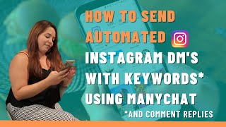 How To Send Automated Messages on Instagram with Keywords amp Comment Replies UPDATED TO 2023 [upl. by Diamante]