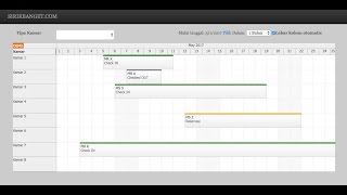 How to Create Booking Calendar Using DayPilot PHP and Database MySQL [upl. by Hoi]