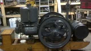 3 HP Stickney hit miss gas engine [upl. by Anyat729]