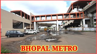 Bhopal Metro। सेंट्रल स्कूल से पुल बोगदा के आगे तक। Latest Update bhopalmetro [upl. by Ayiram]