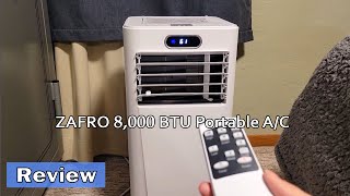 ZAFRO 8000 BTU Portable Air Conditioners Review [upl. by Robby595]