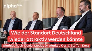 alphaTrio  Woher kommt eigentlich die Wertschöpfung  Dr Markus Krall Daniel Model Mathias Roch [upl. by Namus]