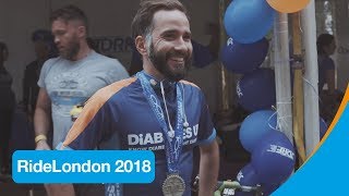 RideLondon  TeamDUK  Diabetes UK [upl. by Aidualc]