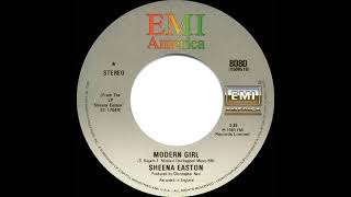 1981 HITS ARCHIVE Modern Girl  Sheena Easton stereo 45 [upl. by Ainoval]