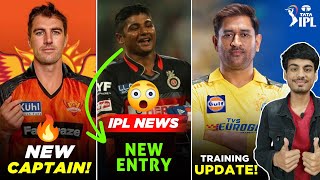 IPL NEWS  SARFARAZ in IPL 2024  PAT CUMMINS NEW SRH CAPTAIN 😲  CSK TRAINING NEWS  IPL 2024 [upl. by Eurd702]