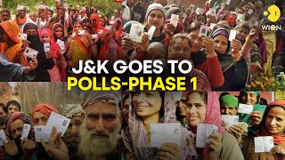 Jammu and Kashmir Assembly Polls Live 2672 Voter Turnout Recorded Till 11 AM in the First Phase [upl. by Rekrap]