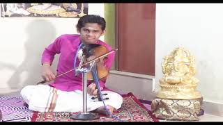 Sankarabharanam Ragam On Violin [upl. by Siahc]