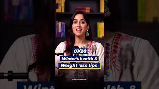 Winter Health and Weight Loss Tips 😱👈 winterspecial winterwellness podcast shorts water health [upl. by Besnard855]