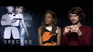 SPECTRE quotMoneypennyquot Official On Set Interview  Naomie Harris [upl. by Husein]