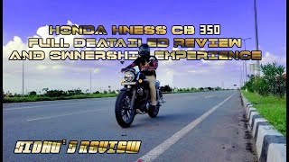 Honda Hness CB350 Full review and ownership experience By Sidhu in Tamil [upl. by Oalsinatse]