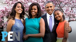 The Obamas On Raising Their Kids amp HarvardBound Malia Obama  PEN  Entertainment Weekly [upl. by Dosi]