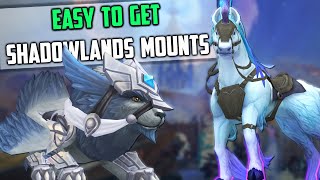 Easy to Get Shadowlands Mounts and How to Get Them  WoW [upl. by Georg845]