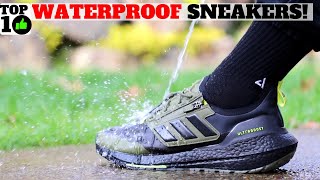 Top 10 WATERPROOF SNEAKERS [upl. by Humo651]