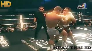 Sanchai Elbow TKO Craig Dickson  Thai Fight Sep 2014 Vietnam [upl. by Nebuer252]