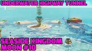 Super Mario Odyssey  Seaside Kingdom Moon 10  Underwater Highway Tunnel [upl. by Rickert302]