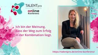 Preview KeynoteSpeakerin Agnes Koller auf der TALENTpro Online Konferenz 2023  TALENTpro [upl. by Umeh]