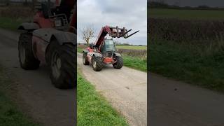 No trains at CLAYPOLE LEVEL CROSSING Film a 2004 MANITOU FORK TRUCK [upl. by Adalheid45]