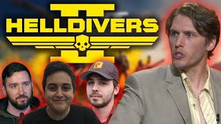 Jerma Plays HELLDIVERS 2 With Pokelawls VinnyVinesauce and Ster Full Game Stream Edit [upl. by Wampler]