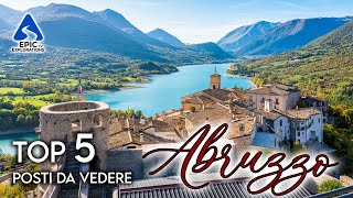 Abruzzo Top 5 Città e Luoghi da Visitare  4K Guida di Viaggio [upl. by Bain]